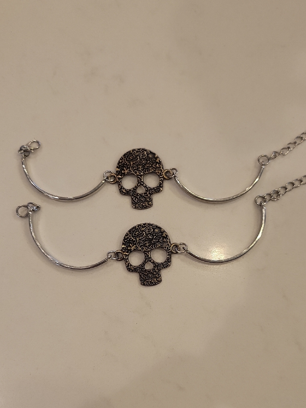 Skull Bangle Set